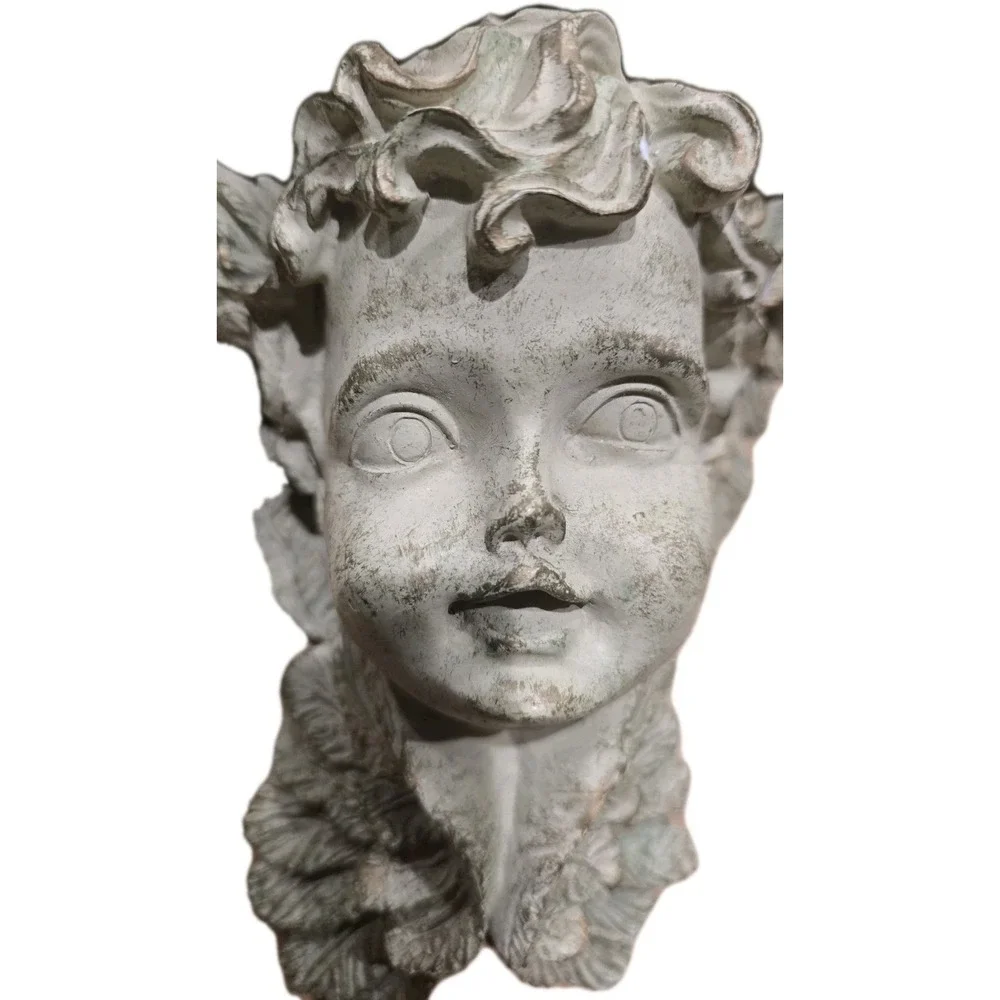 VTG Cherub Angel Wall Sconce 9